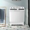 Costway Portable Washing Machine Twin Tub Compact Laundry Washer with 20 lbs Capacity